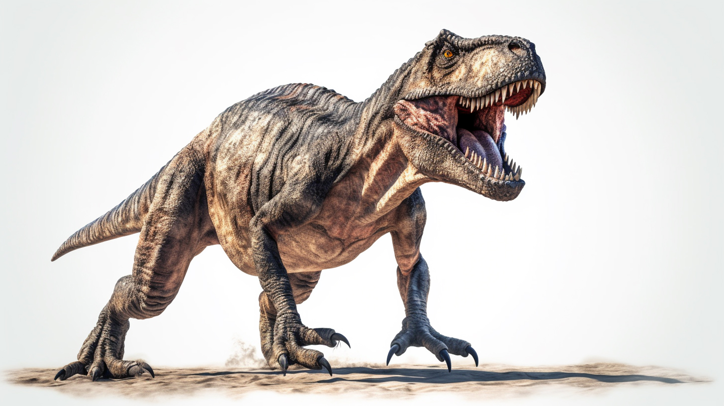 【デジタル恐竜シリーズ】ティラノサウルスの魅力をあなたの手に 【フリー素材 5枚セット】が新登場!!