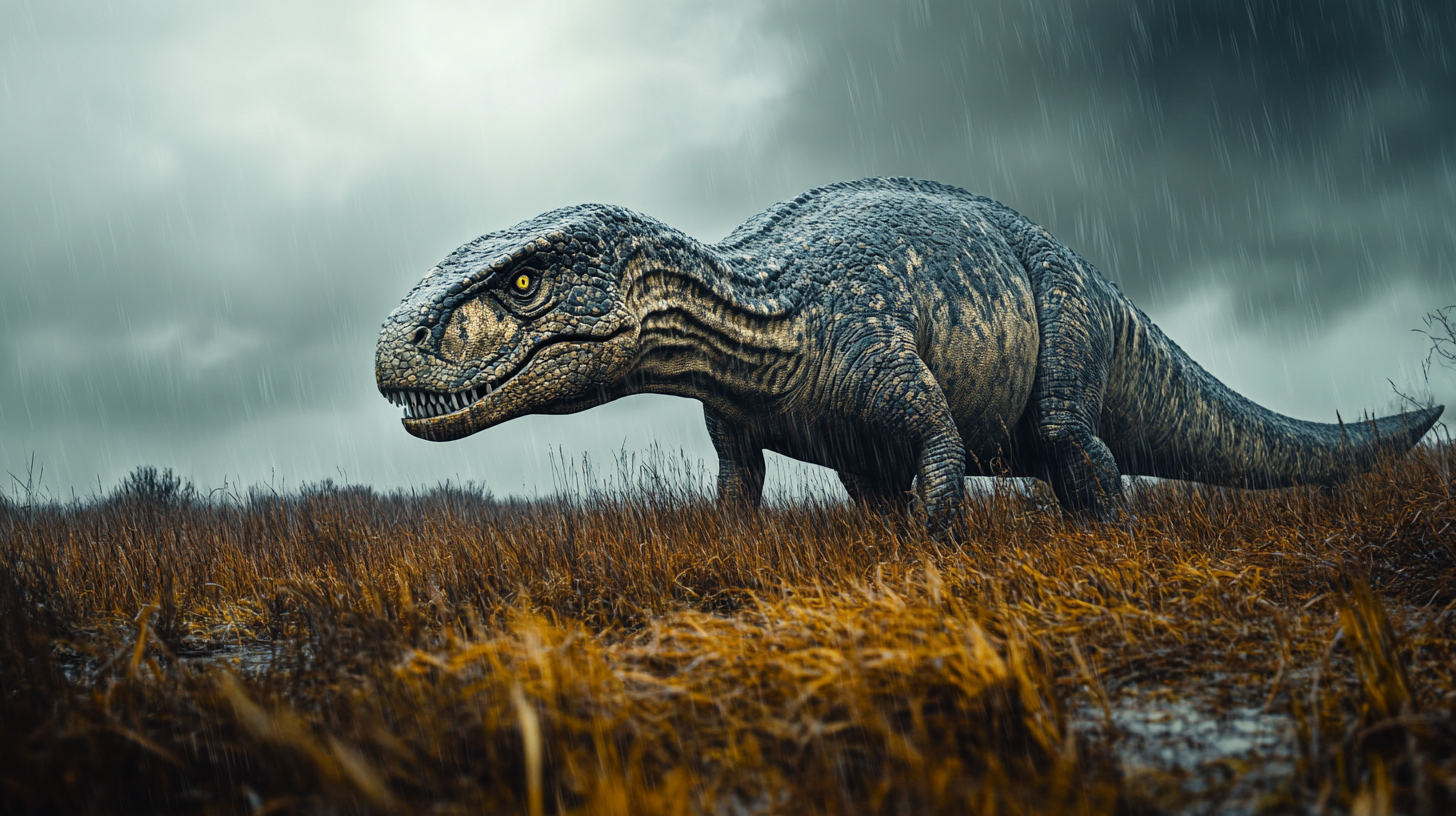 【デジタル恐竜シリーズ】豪雨のハンター・イグアノドン【フリー素材 5枚セット】が新登場!!