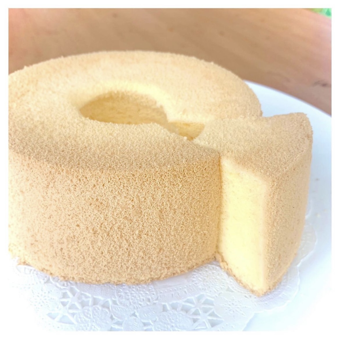 ふわふわシフォン
