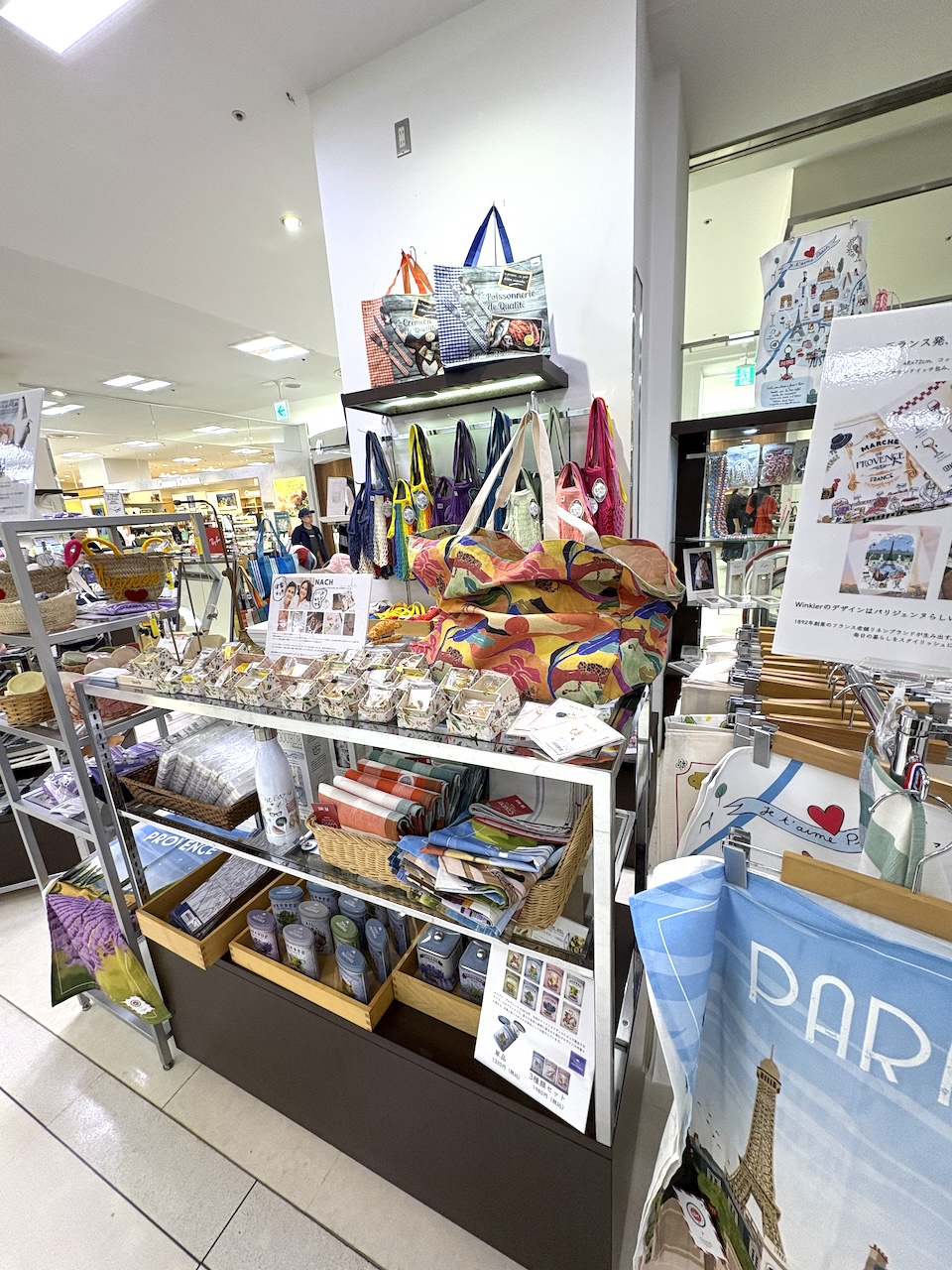 ながの東急百貨店でフランス雑貨マルシェ出店中