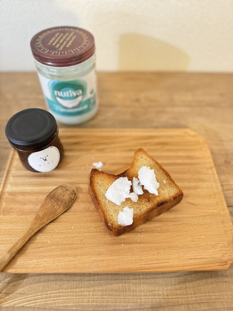 ミミポポお気に入り🍞米粉パンの食べ方🍞