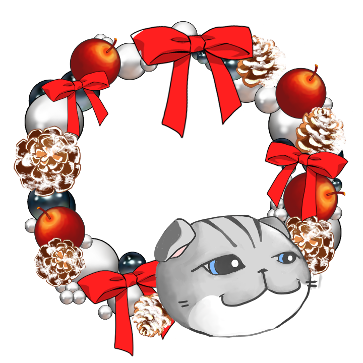 今日はシナチクリース🎄