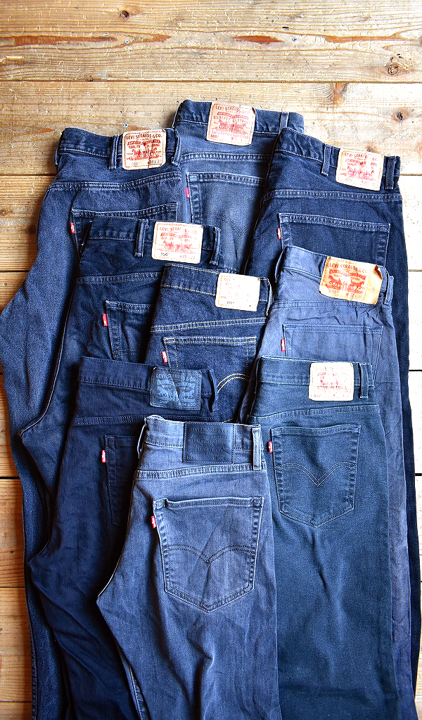 【Levi's® 501®/ 505™/ 550™】 リーバイス®ブラックジーンズ入荷～