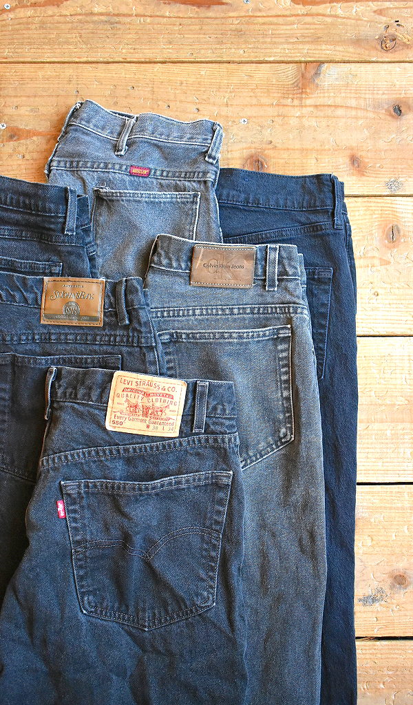 【Black Jeans入荷!!!】 品薄気味だったブラックジーンズ再入荷～　@古着屋カチカチ