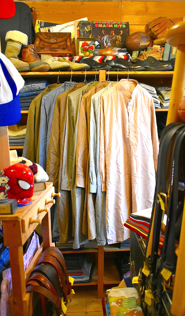 【グランパシャツ入荷～】 プルオーバータイプで着丈が長いシャツ入荷～　@古着屋カチカチ