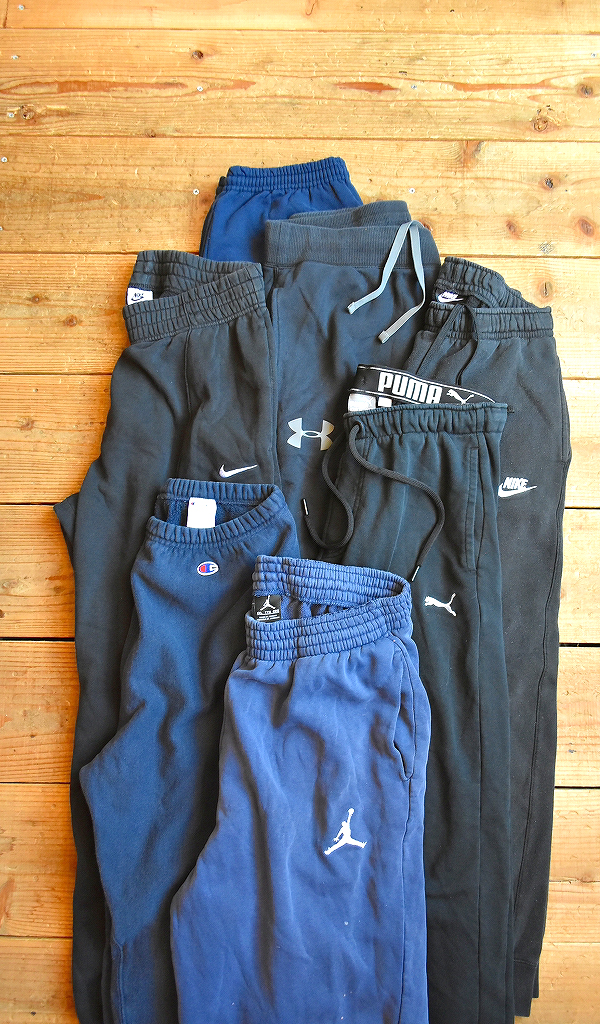 【Jordan, Nike, Puma & Champion】スポーツブランドスウェットパンツ入荷~