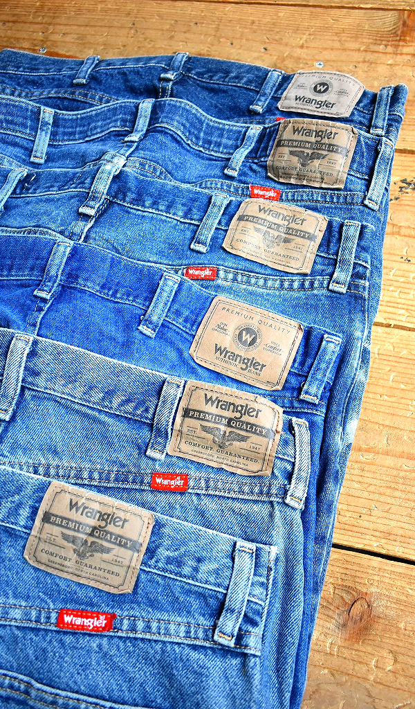 【日本未発売モデルのWRANGLER】 アメリカ企画のラングラージーンズ入荷～　@古着屋カチカチ