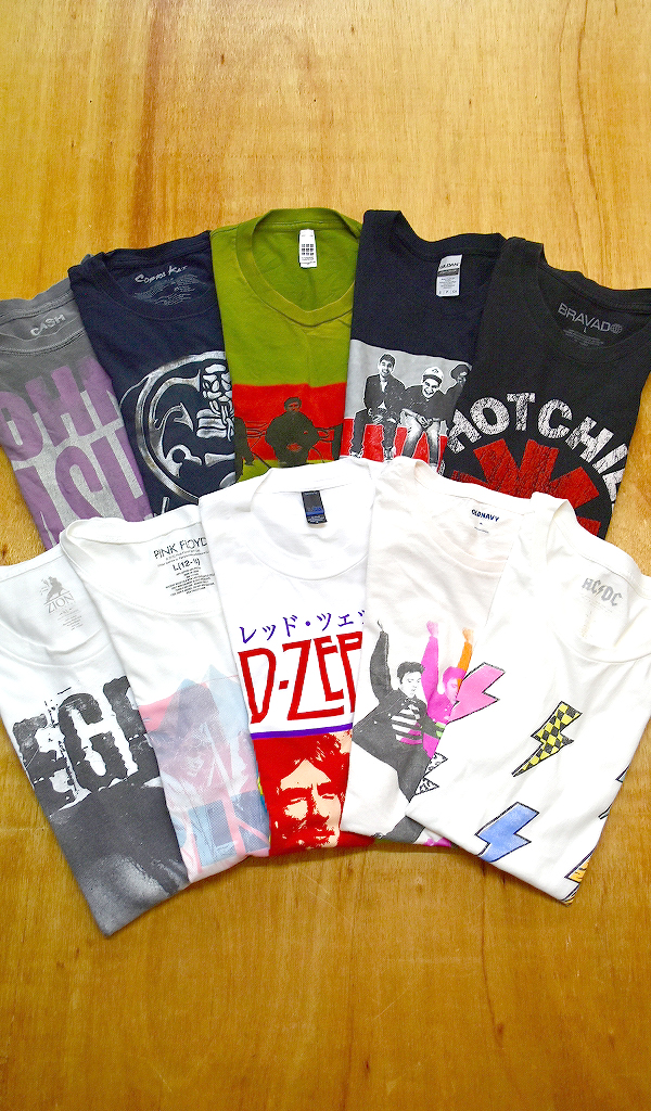 【Music Band Tee】 毎年大人気のアーティスト/バンドTシャツ入荷~@古着屋カチカチ