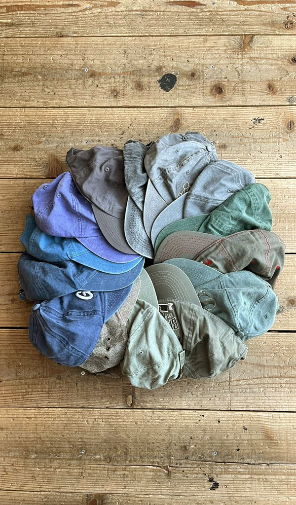 【Muted Color Cap　くすみカラー帽子】 つや消しマットカラーのキャップ@古着屋カチカチ