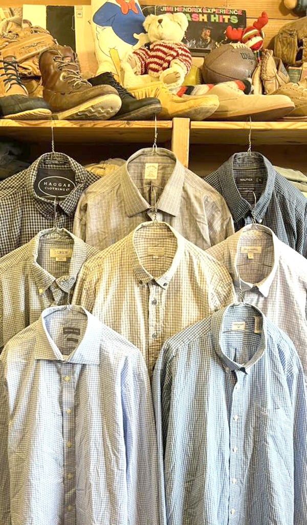 【USA Brand Shirt】 アメリカンブランドの長袖チェックシャツ入荷～@古着屋カチカチ