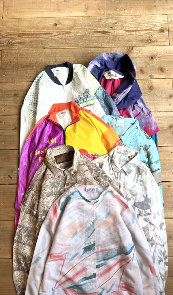 【唯一無二の柄シャツ/アウター】 クセだらけのアート柄アイテム入荷～@古着屋カチカチ