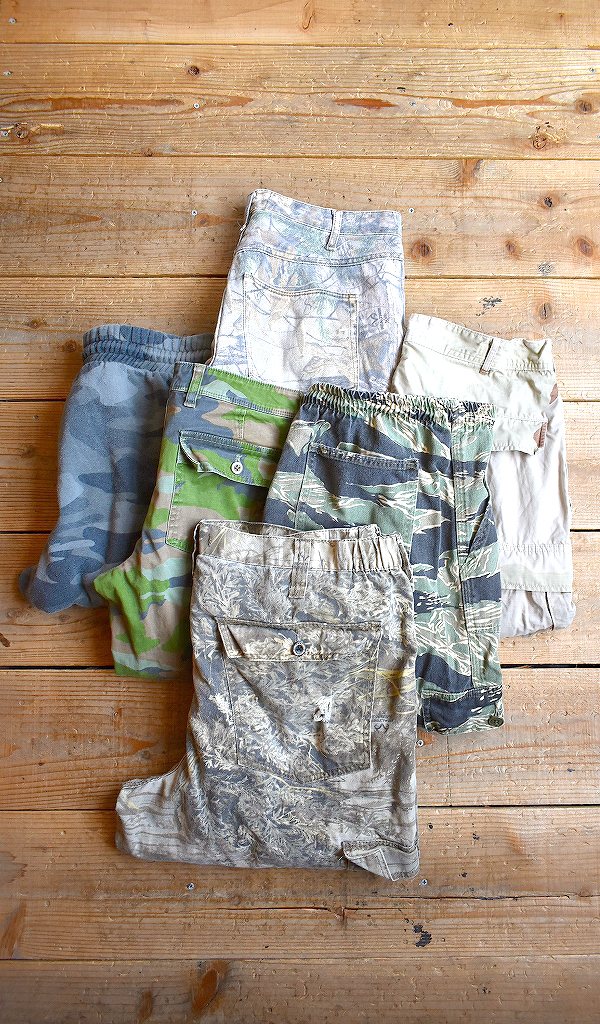 【Camouflage カモフラージュ】 インパクトのある迷彩柄パンツ入荷~@古着屋カチカチ