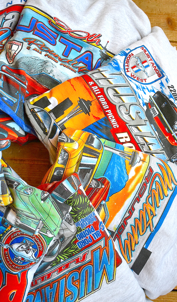 【FORD MUSTANG フォード マスタング】 プリントスウェットパーカー入荷～@古着屋カチカチ