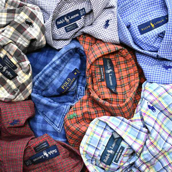 【みんな大好きラルフローレン】 PONYワンポイントのチェックシャツ入荷～　@古着屋カチカチ