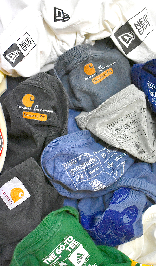 【Patagonia/Carhartt/New Era...】 USAブランドTシャツ入荷～