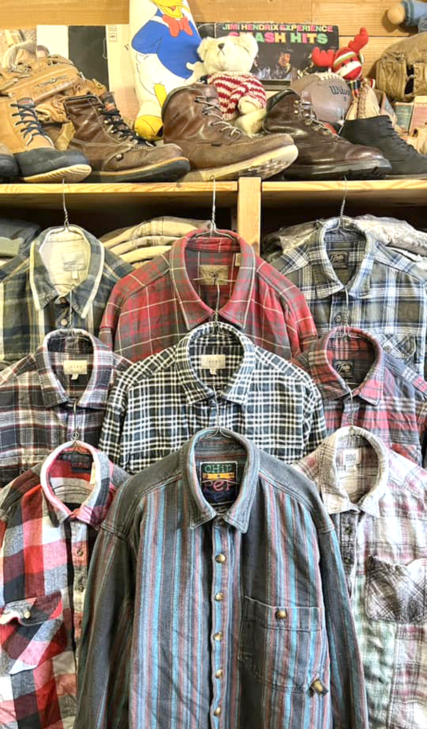 【Heavy Flannel Shirt】 USAブランドの長袖ヘビーネルシャツ入荷@古着屋カチカチ