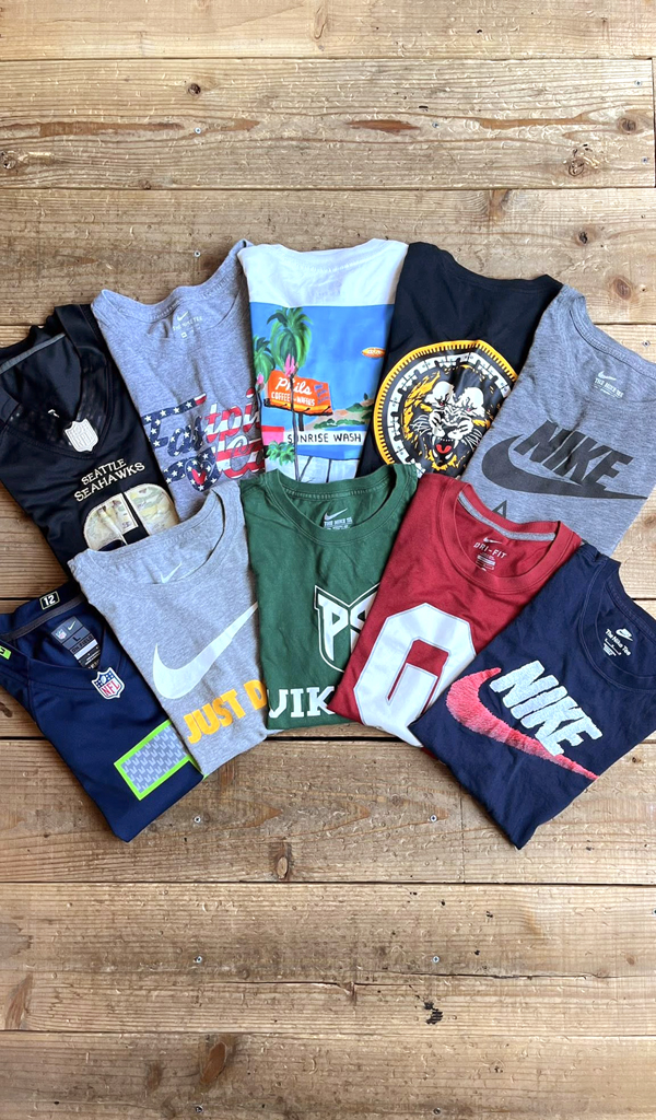 【Nike Sportswearナイキスポーツウェア】ワンポイント&プリントTシャツ@古着屋カチカチ
