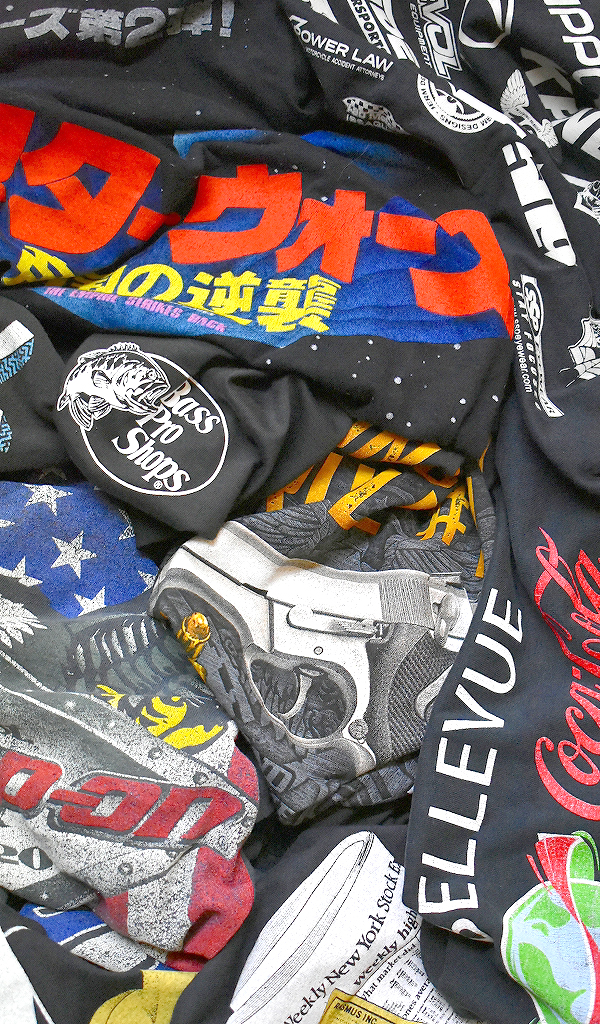 【Black T-Shirts】 リクエスト多数で一番人気 使いやすい黒Tシャツ大量入荷～