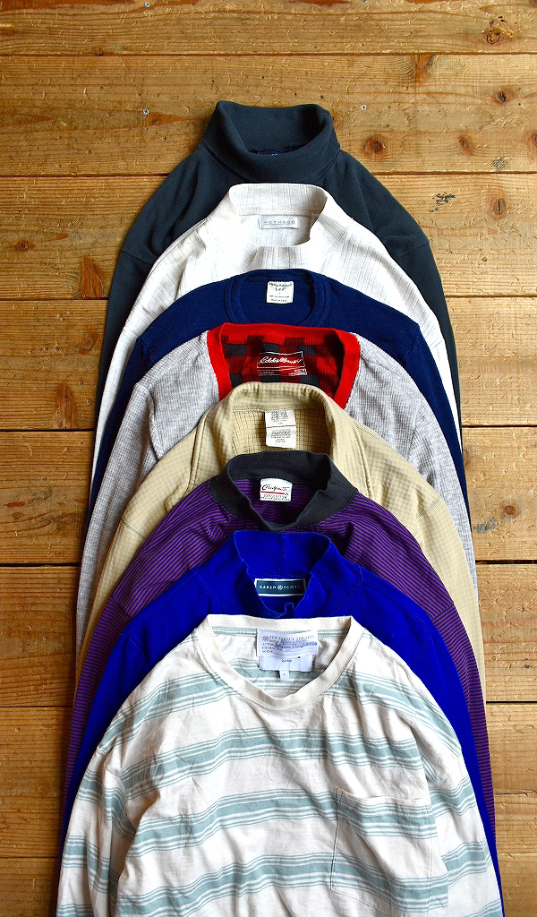 【Long Sleeve T-Shirt】 今時期使える長袖ロンTシャツ入荷～@古着屋カチカチ