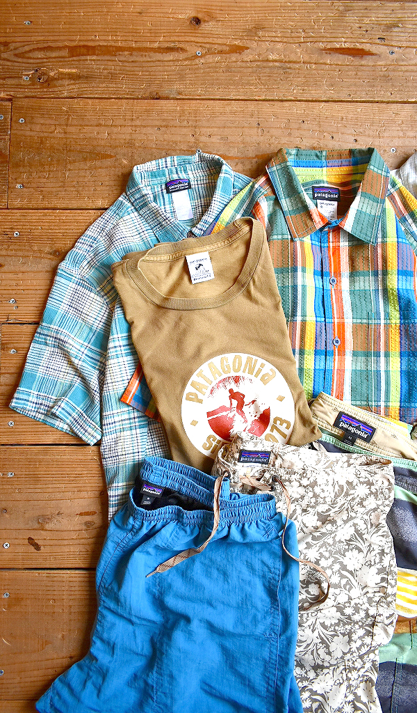 【PATAGONIA パタゴニア】 ショートパンツ(水着)に半袖シャツ入荷～　@古着屋カチカチ