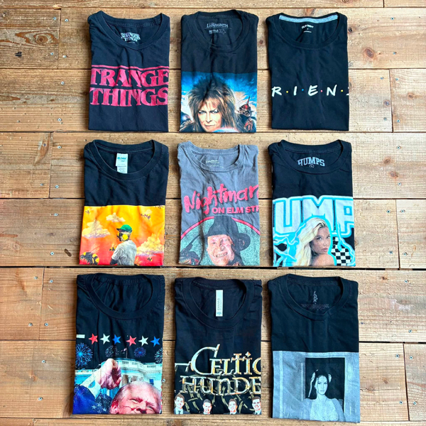 【Entertainment T-Shirts】 海外ドラマ、映画、音楽などUSカルチャーTシャツ～
