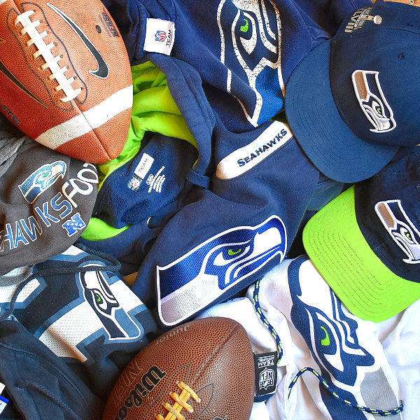 【Seattle Seahawks】 カチカチの買い付け先シアトル本拠地のNFLチームアイテム入荷～