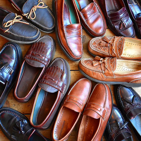 【LOAFERS　ローファー】 スリッポンタイプのレザーシューズ入荷～　@古着屋カチカチ
