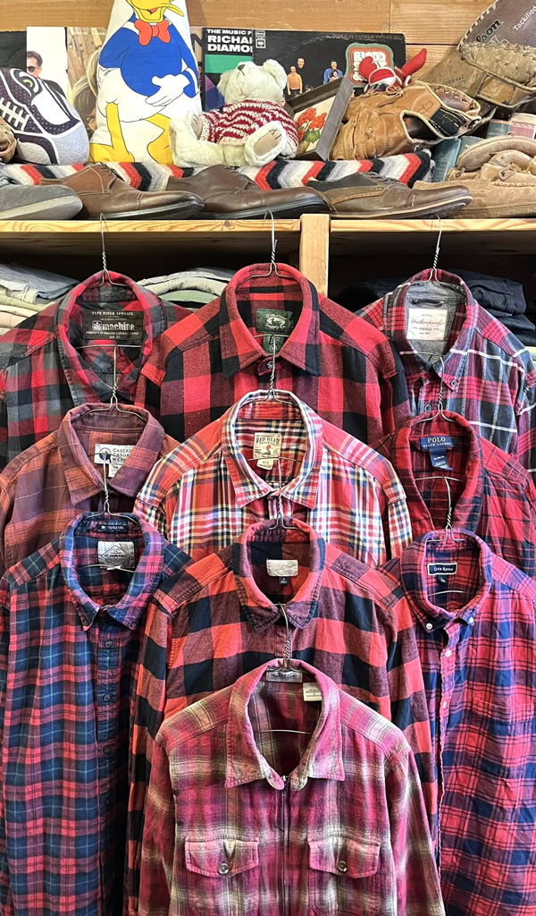 【Flannel Shirt フランネルシャツ】 さらっと羽織れるライトネルシャツ@古着屋カチカチ