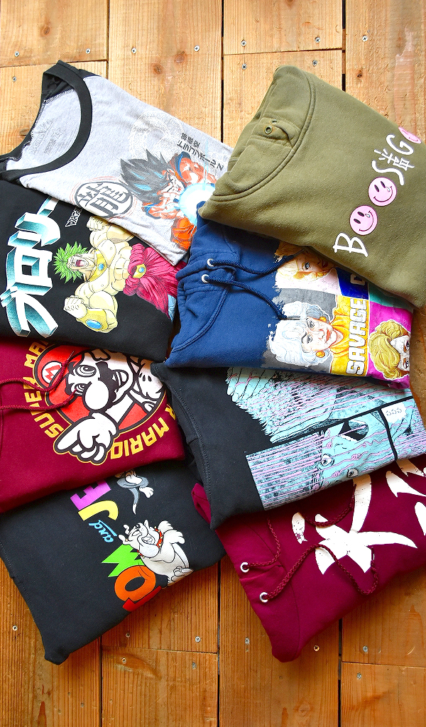 【Character Tee キャラクターTシャツ】 アニメ漫画ゲーム次世代古着入荷@古着屋カチカチ