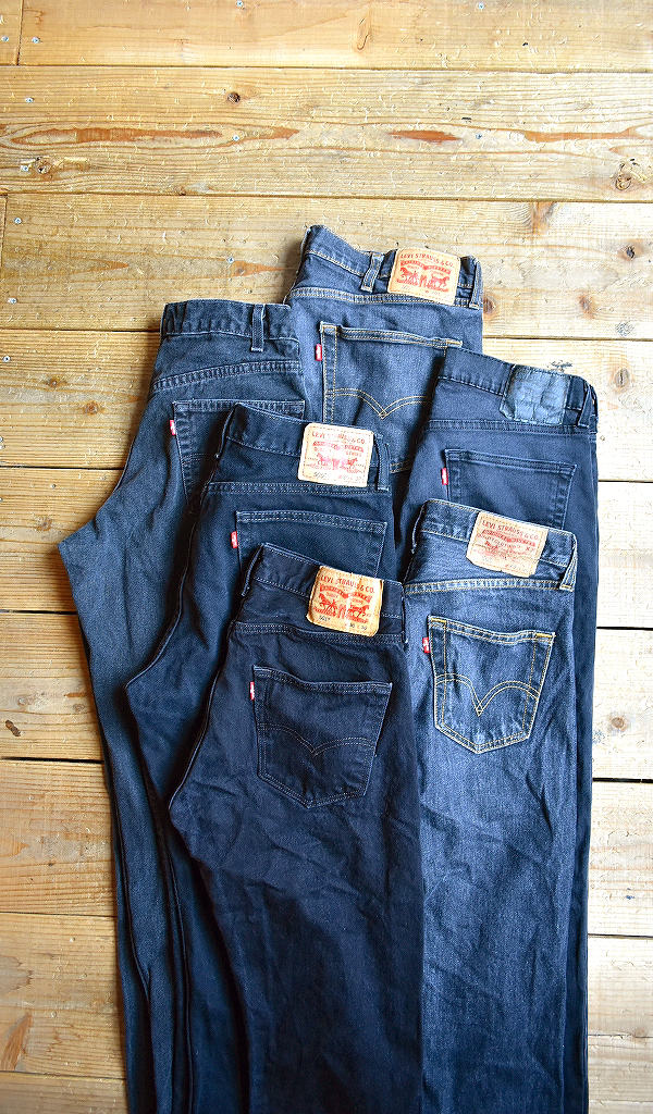 【Levi's® Black Jeans】 大人気のリーバイス®ブラックジーンズ入荷@古着屋カチカチ