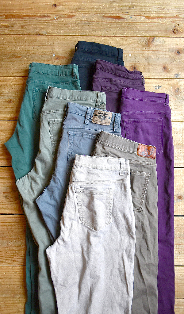 【5P Colored Jeans】秋色の 5ポケットカラージーンズ入荷～@古着屋カチカチ