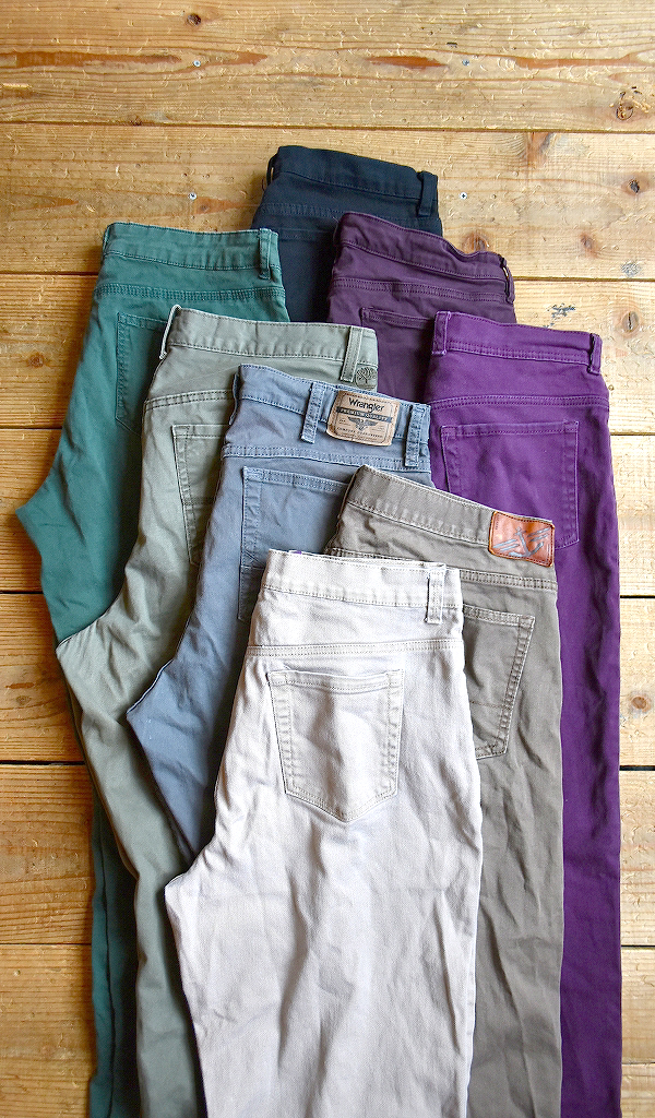 【5P Colored Jeans】秋色の 5ポケットカラージーンズ入荷~@古着屋カチカチ