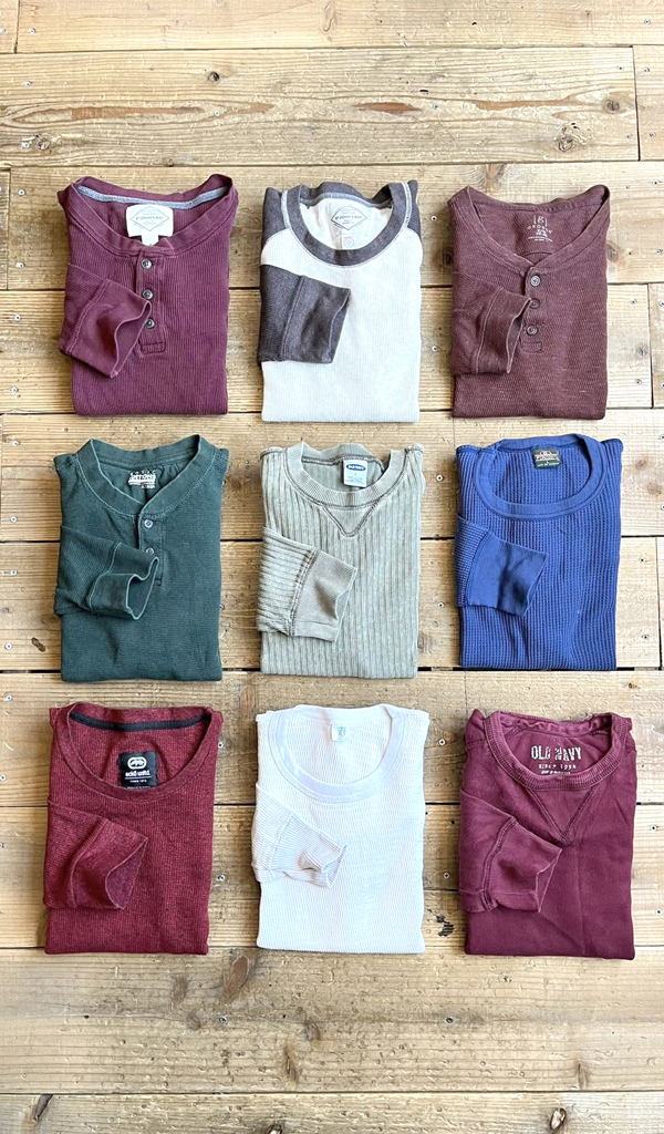 【Thermal L/S T-Shirt】 ワッフル地のサーマル長袖Tシャツ入荷～@古着屋カチカチ