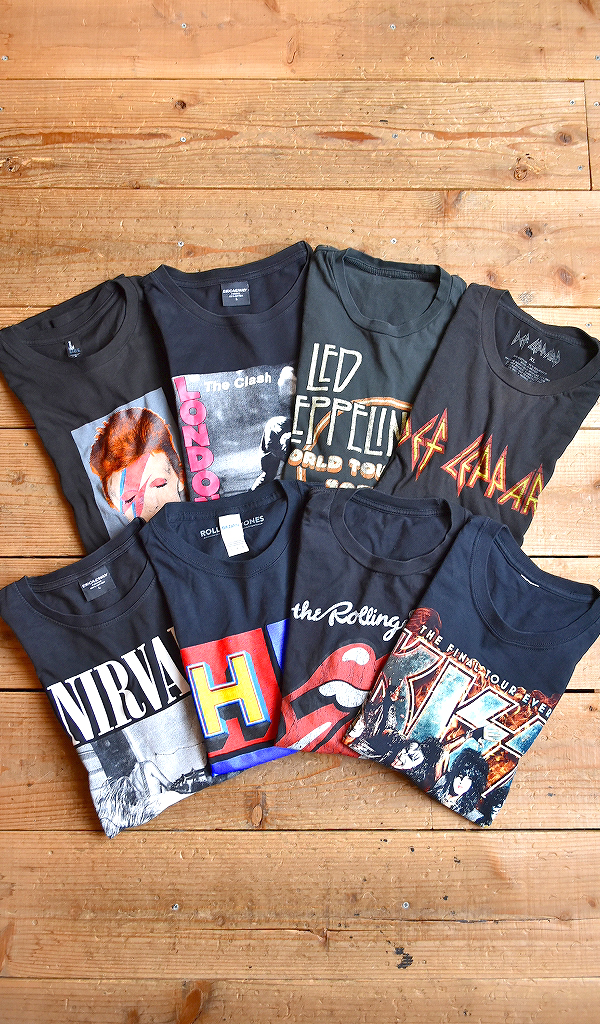 【Music Band Tee バンドT】 毎年大人気のアーティストTシャツ入荷～@古着屋カチカチ