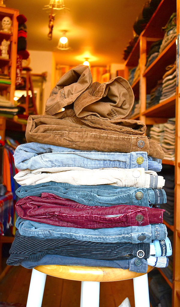 【Corduroy Pants】 リクエスト多数頂いたコーデュロイパンツ入荷^^ @古着屋カチカチ