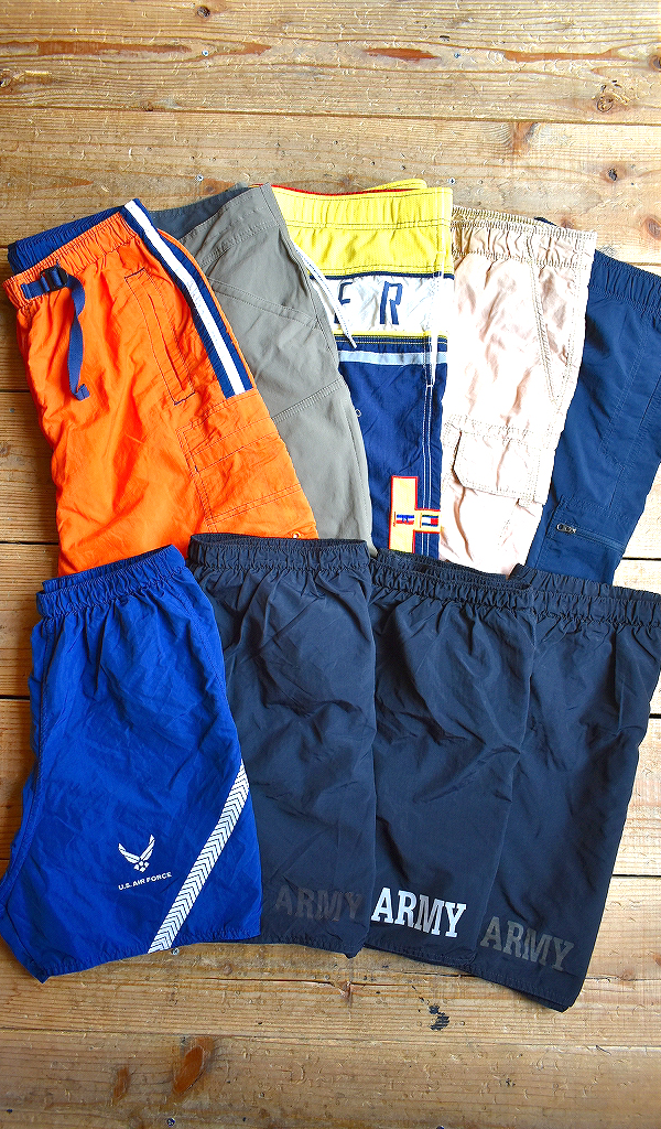 【Nylon Shorts ナイロンショートパンツ】 街着・水着としてもOKなショーツ入荷~