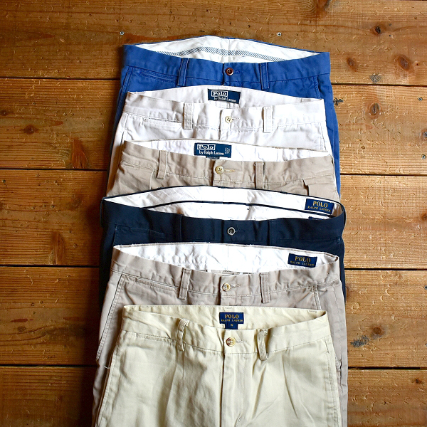 【みんな大好きラルフローレン】 お久しぶりの入荷のワイドチノパン～　@古着屋カチカチ