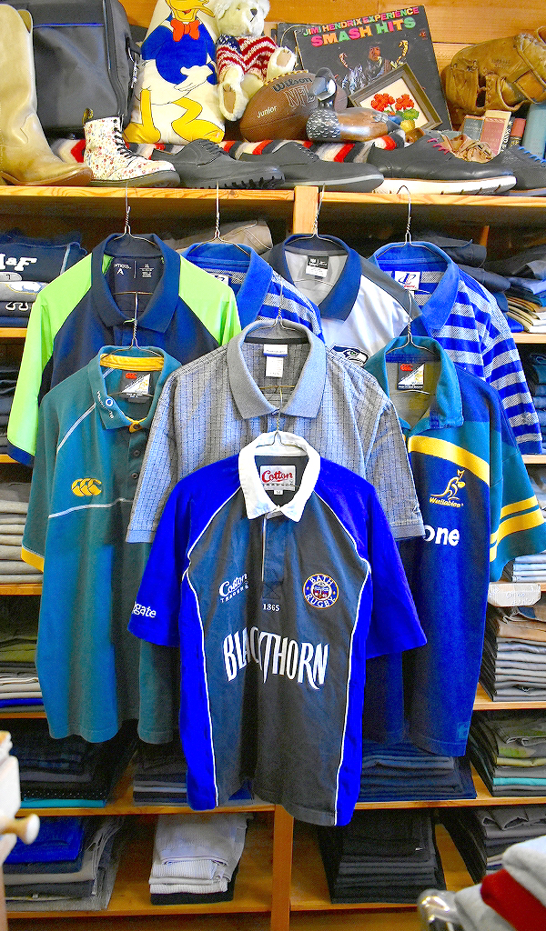 【Team Polo Shirt】 今が旬のスポーツMix半袖ポロシャツ入荷~@古着屋カチカチ