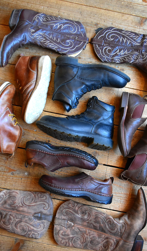 【Work/Western Boots】 今日から使えるレザーブーツ入荷～@古着屋カチカチ