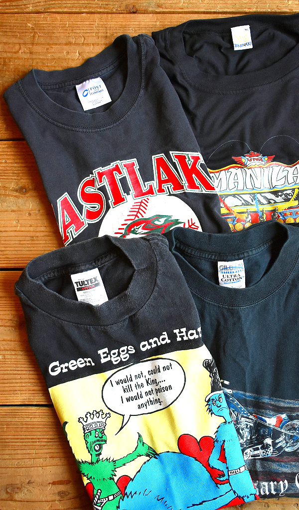 【BLACK T-Shirts】 数ある配色の中でも一番人気で使いやすい黒Tシャツ大量入荷～