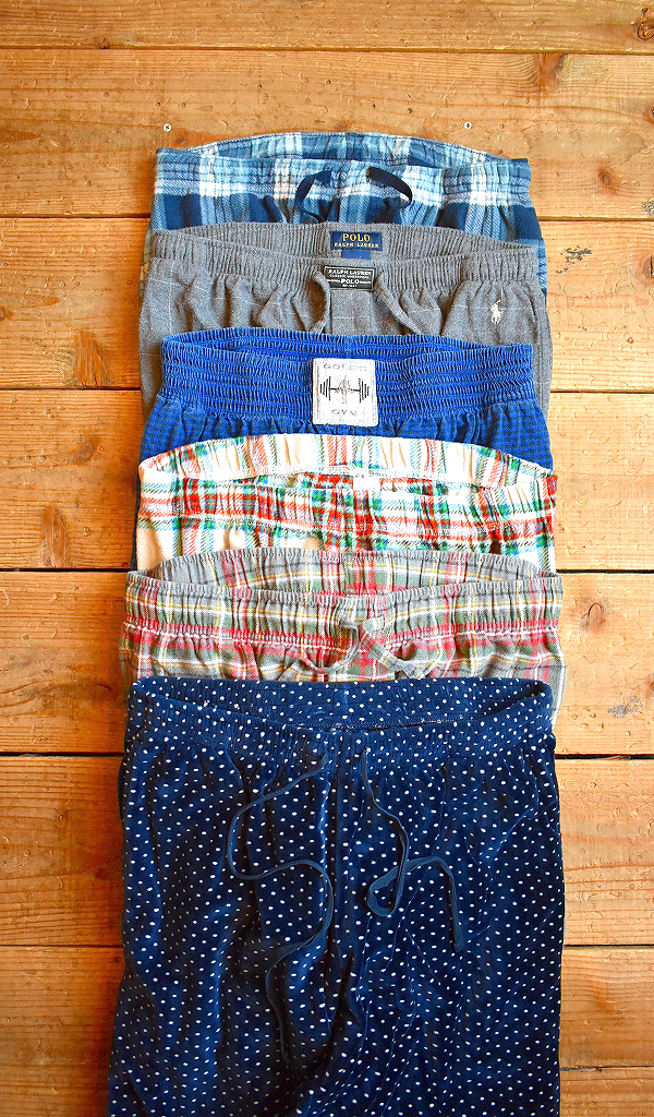 【Plaid Pajama Pants】 あったかチェック柄パジャマパンツ入荷~@古着屋カチカチ