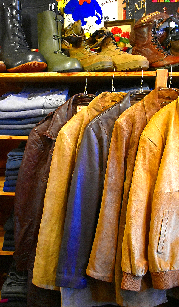 【Leather & Suede Jackets】 昨年も大好評だったレザージャケット～