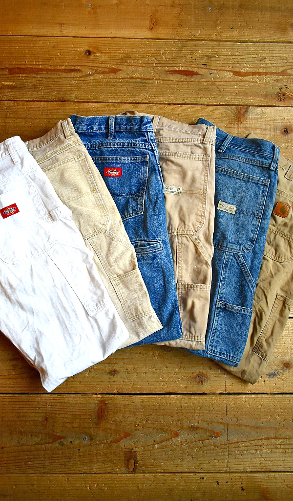 【Carhartt/Dickies/Wrangler】ワイドシルエットの代表格ペインターパンツ再入荷