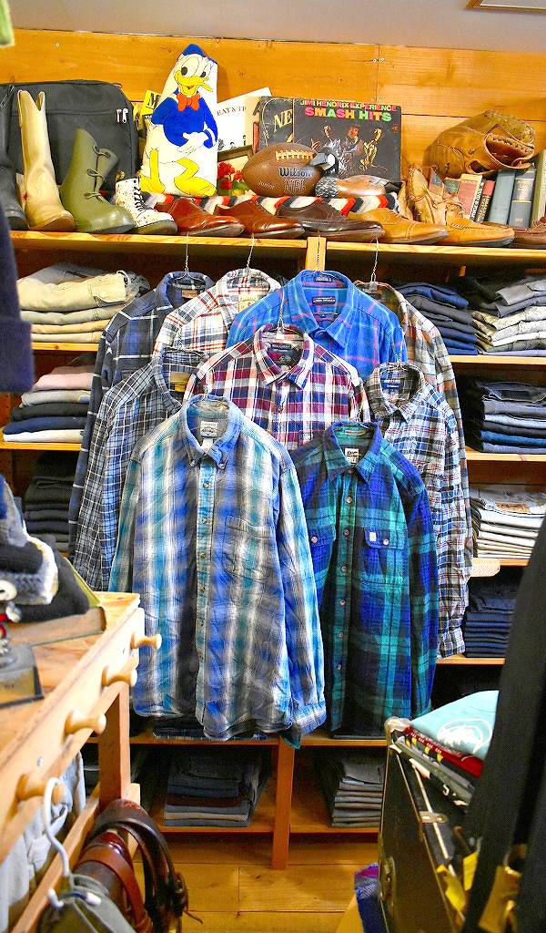 【Flannel Shirt　ネルシャツ】 アメカジ/グランジの定番チェックシャツ入荷～