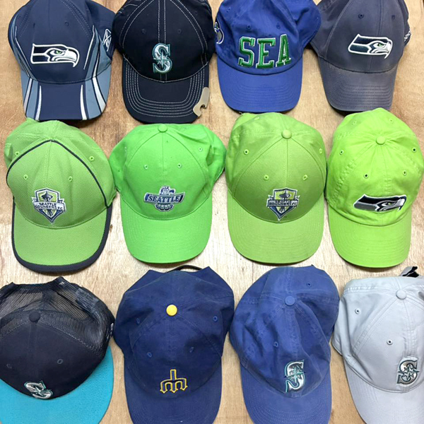 【Seattle Sport Team Cap】 シアトル拠点のスポーツチーム達が入荷～