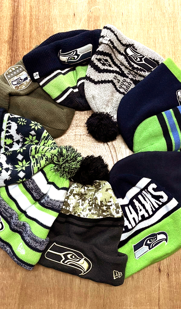 【NFL Seattle Seahawks】シアトルシーホークスのニットキャップ入荷@古着屋カチカチ