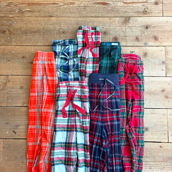 【Easy Check Pants イージーチェックパンツ】 チェック柄のパジャマパンツ入荷〜