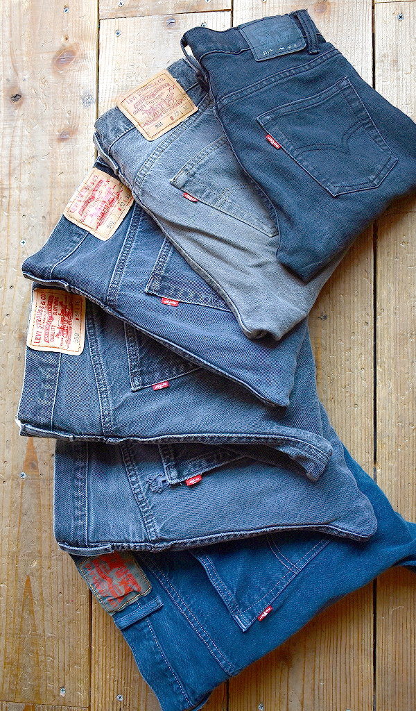 【Levi's® 501®/ 550™/ 511™】リーバイス®ブラックジーンズ入荷@古着屋カチカチ