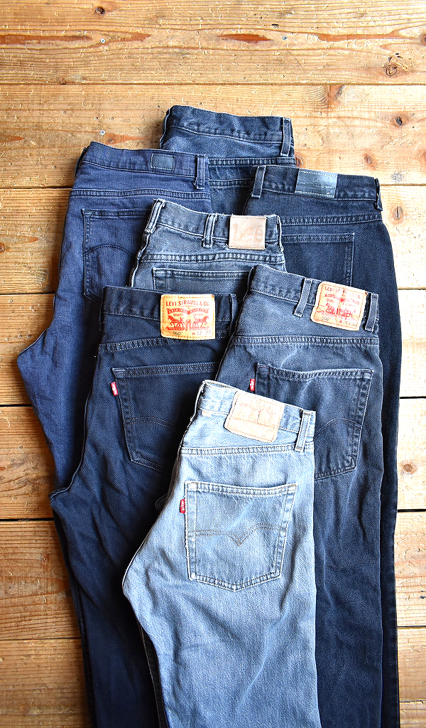 【Black Jeans ブラックジーンズ】 リーバイス®、リー、ジョージなど入荷～@古着屋カチカチ