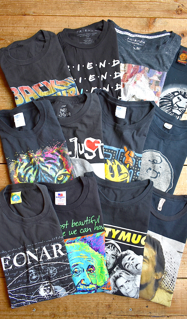 【アート/映画/TVドラマ/ゲームetc】 リクエスト多数で一番人気の黒Tシャツ大量入荷～